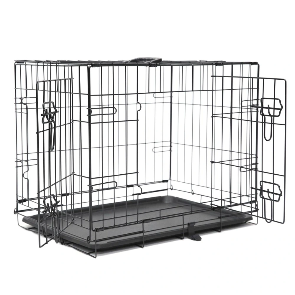 Nordic Paws Hundebur i metal Sort S